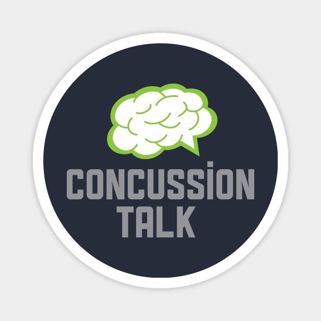 Concussion Talk Magnet by Concussion Talk